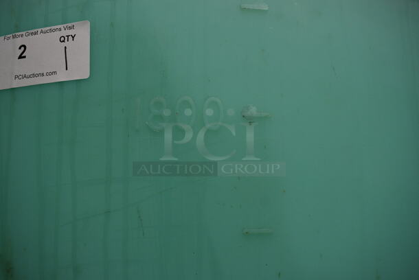 Sii ASM TK 2500VDT Green Poly Beet Juice Deicer Liquid Vertical Industrial Chemical Storage Tank w/ Snyder's Stress Reliever Dispenser. BUYER MUST REMOVE. 84x84x102 - Image 5 of 12