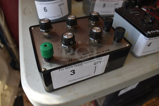 Hampden RD 1 Metal Resistance in Ohms Gauge. 7x5.5x3 - Image 2 of 4