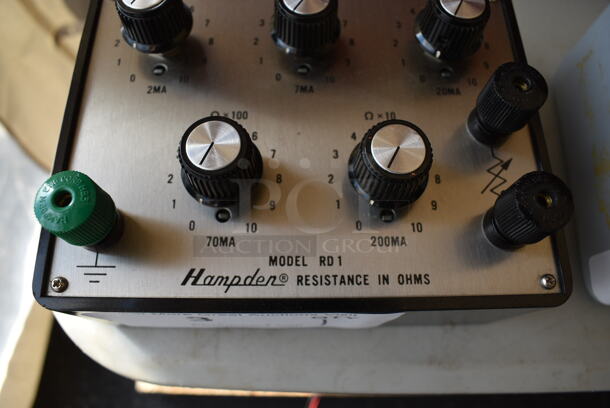 Hampden RD 1 Metal Resistance in Ohms Gauge. 7x5.5x3 - Image 4 of 4