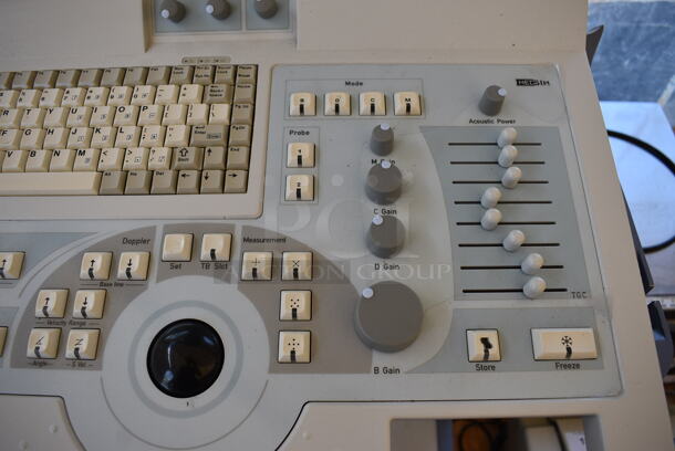 UltraSim UST 120 Floor Style Commercial Ultrasound Simulator w/ Samsung 793DF S Monitor and Printer. Goes GREAT w/ Lots 99 and 122! 25x30x60 - Image 11 of 12