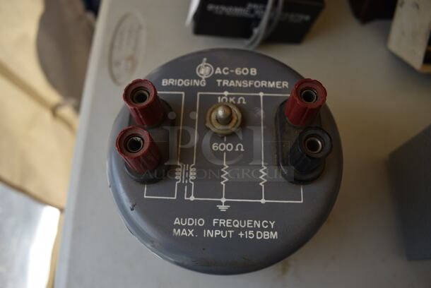 AC-60B Metal Bridging Transformer. 4.5x4.5x4.5 - Image 3 of 5