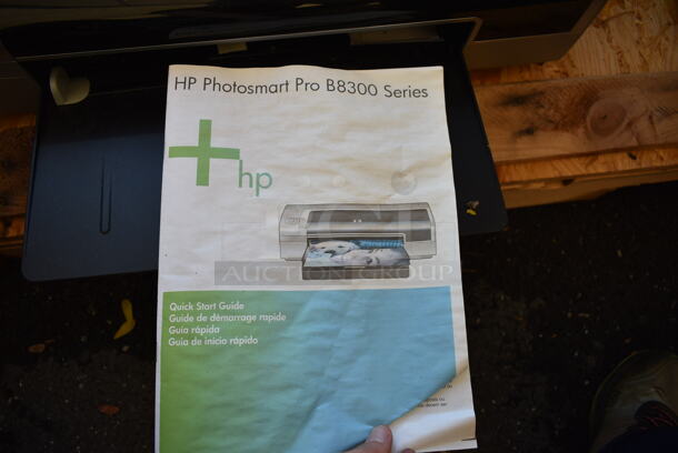HP Photosmart Pro B8350 Countertop Printer. 22.5x17x7 - Image 7 of 8