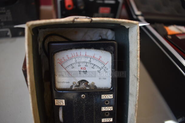 Weltron 51-750 Metal Ohm Gauge. 2x1x3.5 - Image 4 of 5