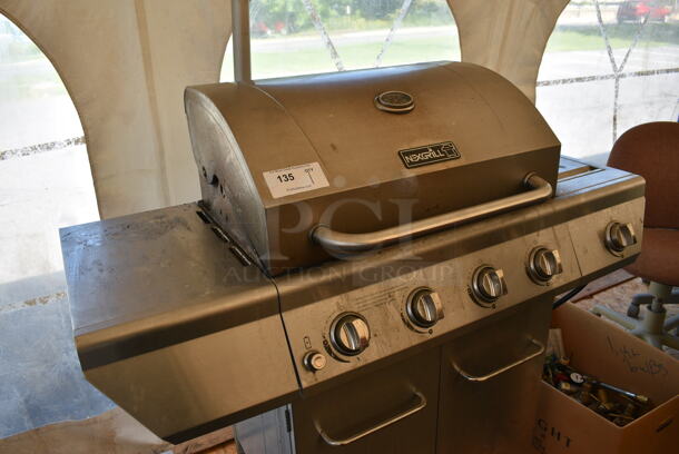 Nexgrill 720-0830H Metal Propane Gas Powered Outdoor Grill on Casters. 51x24x48 - Image 3 of 12