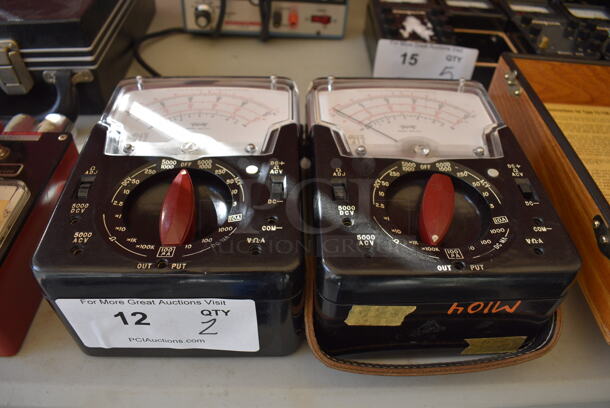 2 Triplet 630-PLK Metal Multimeter. 5.5x3.5x7.5. 2 Times Your Bid! - Image 8 of 8