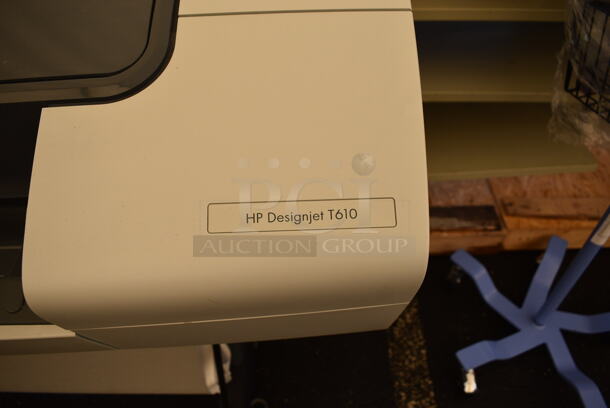 HP Designjet T1610 Floor Style Large Format Printer. 69x23x41 - Image 3 of 9