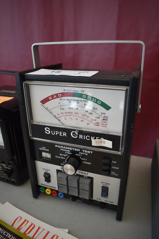 Super Cricket Metal Parameter Test. 7x6.5x9.5 - Image 2 of 6
