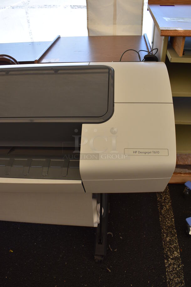 HP Designjet T1610 Floor Style Large Format Printer. 69x23x41 - Image 7 of 9