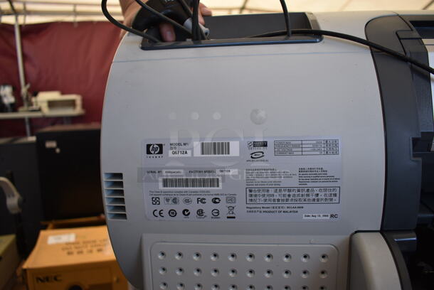 HP Designjet T1610 Floor Style Large Format Printer. 69x23x41 - Image 8 of 9