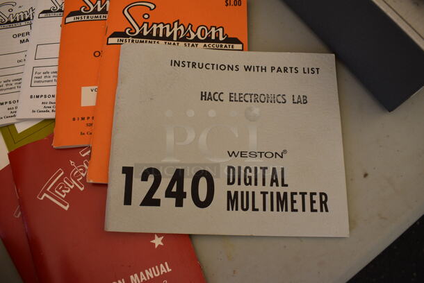 ALL ONE MONEY! Lot of Booklets Including Simpson Operator Manuals - Image 4 of 9