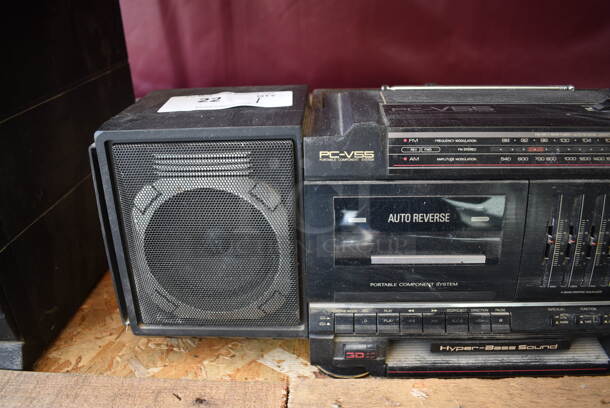 JVC PC-V55 Portable Component System. 24x8x8.5 - Image 2 of 7