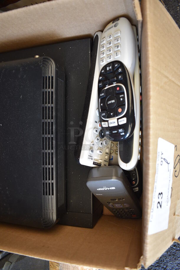 ALL ONE MONEY! Lot of Various Items Including Directv and Remotes - Image 2 of 6