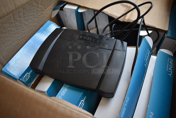 13 Infinity IN-USB-2 Foot Control Pedals. 8x5x1.5. 13 Times Your Bid! - Image 2 of 7