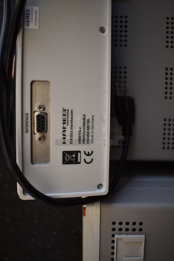 3 Hameg Instruments HM8115-2 Programmable Power Meters. 11x15x3.5. 3 Times Your Bid! - Image 5 of 6