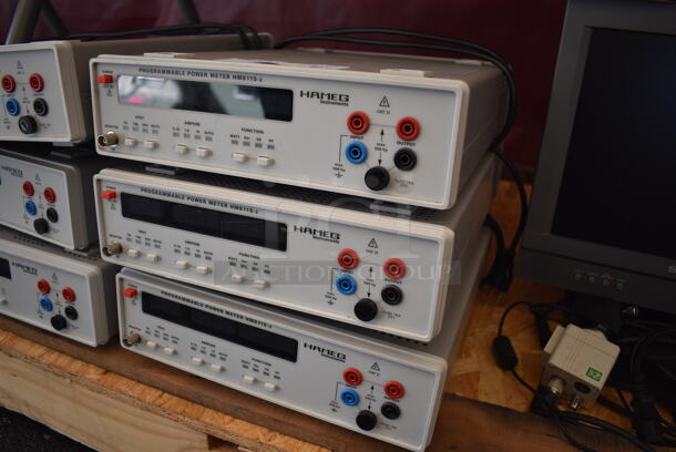 3 Hameg Instruments HM8115-2 Programmable Power Meters. 11x15x3.5. 3 Times Your Bid! - Image 4 of 6