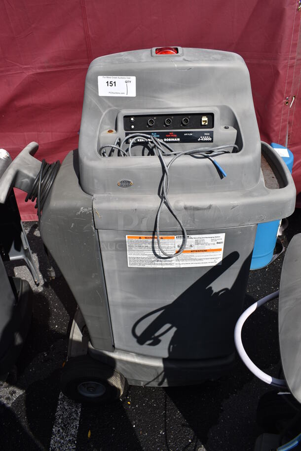Robinair J-43600 ACR 2000 Floor Style Refrigerant Service Solution Recovery / Recycling / Recharging Unit on Casters. 33x18x51 - Image 1 of 8