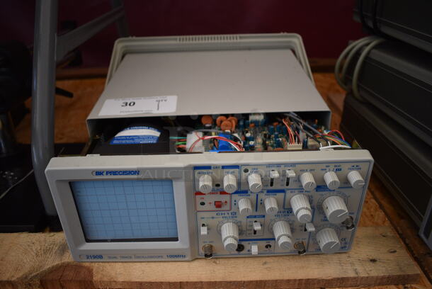 BK Precision 2190B Dual Trace Oscilloscope. 100MHz. 14x17x5 - Image 1 of 6