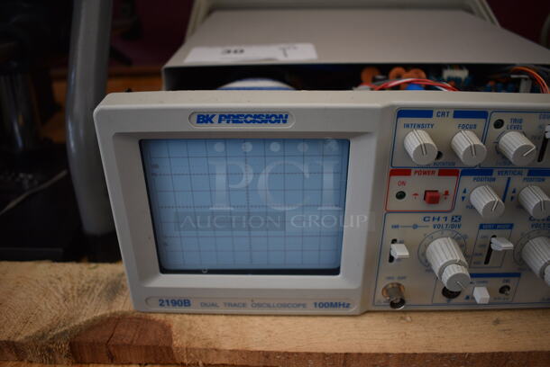 BK Precision 2190B Dual Trace Oscilloscope. 100MHz. 14x17x5 - Image 2 of 6