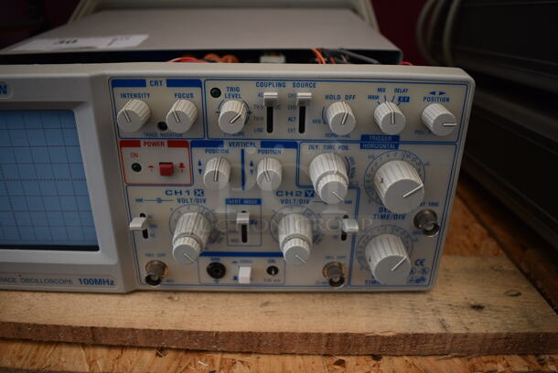BK Precision 2190B Dual Trace Oscilloscope. 100MHz. 14x17x5 - Image 3 of 6