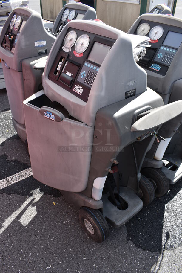 Robinair J-43600 ACR 2000 Floor Style Refrigerant Service Solution Recovery / Recycling / Recharging Unit on Casters. 33x18x51 - Image 6 of 9
