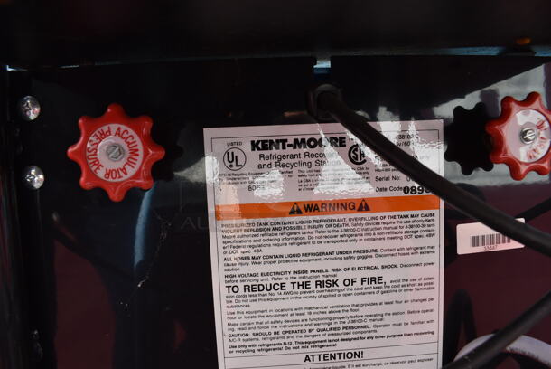 Kent-moore J 39851 ACR System PureGuard Refrigerant Recovery / Recycling System. 21x26x45 - Image 11 of 12