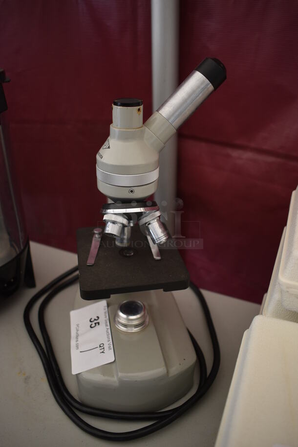 SPI 685959 Metal Countertop Microscope. 6x10x15 - Image 2 of 9