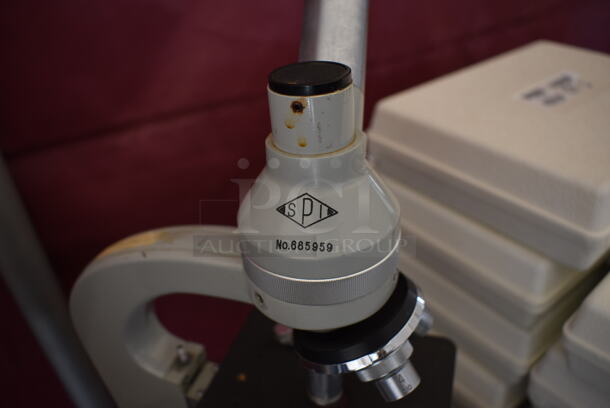 SPI 685959 Metal Countertop Microscope. 6x10x15 - Image 3 of 9