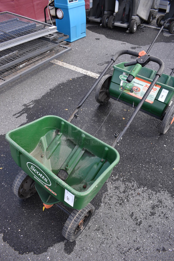 Scotts SpeedyGreen 3000 Green Poly Precise Application Drop Spreader. 21x17x45 - Image 5 of 5