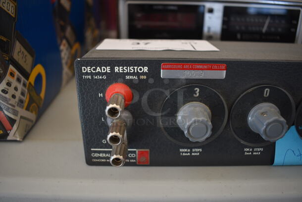 General Radio 1434-G Metal Decade Resistor. 17.5x3.5x5 - Image 2 of 6