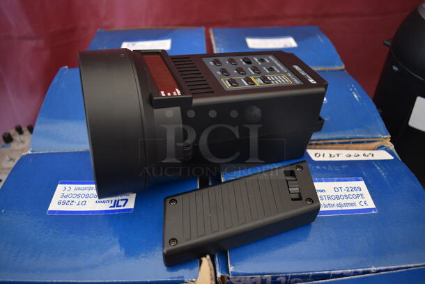 4 IN ORIGINAL BOX! Lutron DT-2269 Stroboscopes. 4.5x8x8.5. 4 Times Your Bid! - Image 1 of 7