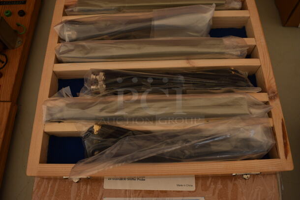 4 BK Precision PR261 Sniffer Probe Kits in Wooden Box. 11x9.5x2.5. 4 Times Your Bid! - Image 4 of 9