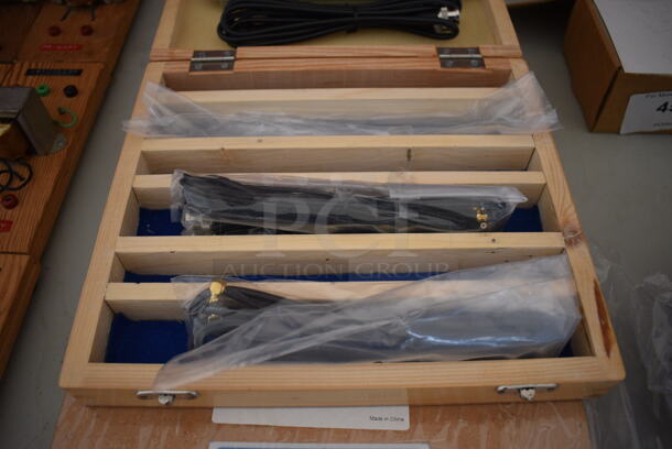 4 BK Precision PR261 Sniffer Probe Kits in Wooden Box. 11x9.5x2.5. 4 Times Your Bid! - Image 7 of 9
