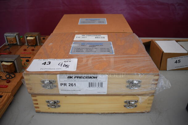 4 BK Precision PR261 Sniffer Probe Kits in Wooden Box. 11x9.5x2.5. 4 Times Your Bid! - Image 9 of 9