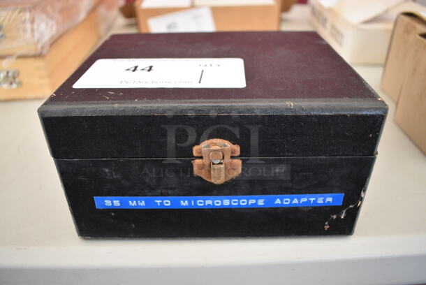 Lafayette 99-70807 35 mm to Microscope Adapter in Hard Case. 7.5x6x4 - Image 4 of 6