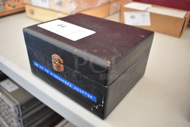 Lafayette 99-70807 35 mm to Microscope Adapter in Hard Case. 7.5x6x4 - Image 5 of 6