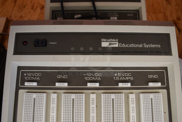5 Heathkit Zenith Educational Systems ETW-3300-B Laboratory Breadboards. 11.5x11.5x3. 5 Times Your Bid! - Image 3 of 5