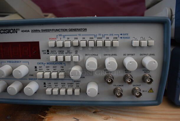 BK Precision 4040A 20 MHz Sweep / Function Generator. 10.5x12.5x5.5 - Image 3 of 5