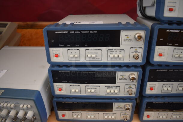3 BK Precision 1856D 3.5 GHz Frequency Counters. 9x10.5x4. 3 Times Your Bid!