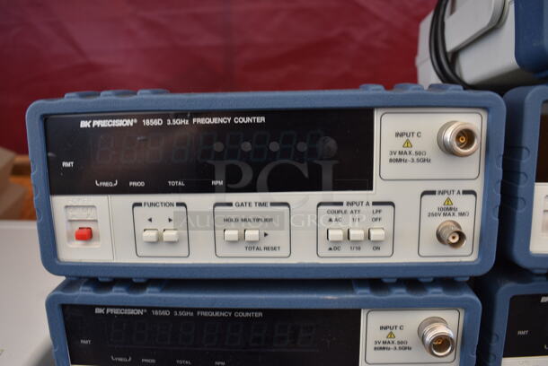 3 BK Precision 1856D 3.5 GHz Frequency Counters. 9x10.5x4. 3 Times Your Bid! - Image 2 of 5