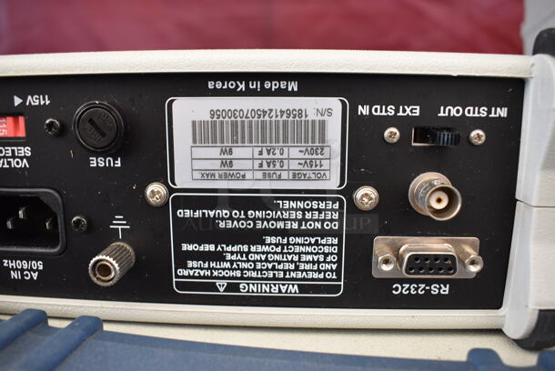 3 BK Precision 1856D 3.5 GHz Frequency Counters. 9x10.5x4. 3 Times Your Bid! - Image 5 of 5