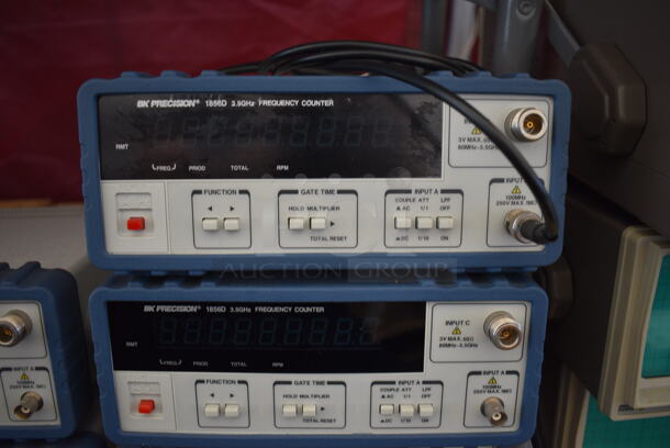 4 BK Precision 1856D 3.5 GHz Frequency Counters. 9x10.5x4. 4 Times Your Bid! - Image 2 of 5