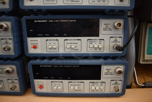 4 BK Precision 1856D 3.5 GHz Frequency Counters. 9x10.5x4. 4 Times Your Bid! - Image 3 of 5