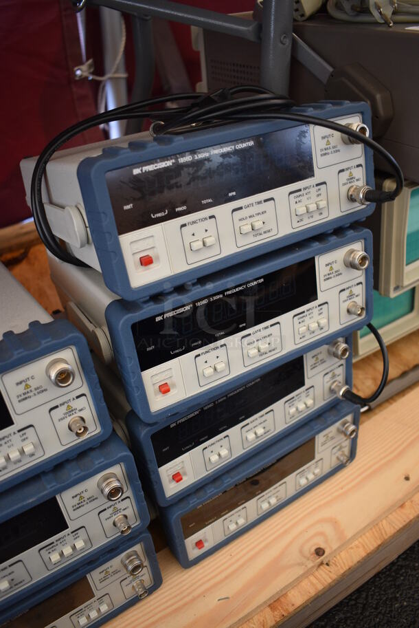 4 BK Precision 1856D 3.5 GHz Frequency Counters. 9x10.5x4. 4 Times Your Bid! - Image 4 of 5