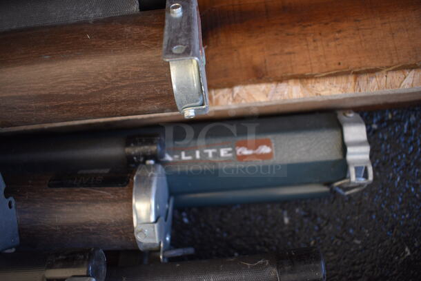 9 Various Pull Down Projector Screens Including Da-lite. Includes 62". 9 Times Your Bid! - Image 5 of 7