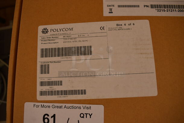 6 BRAND NEW IN BOX! Polycom PTISHARE VGA Image Share Scan Converter. 5x6.5x1.5. 6 Times Your Bid! - Image 6 of 7