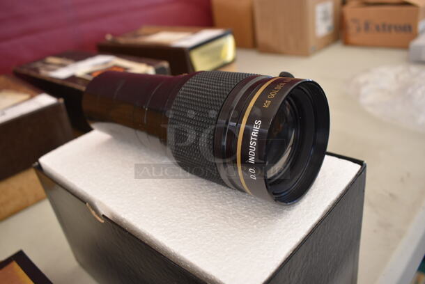DO Industries Golden Navitar 100-200mm f/3.5 Lens. 2.5x2.5x7