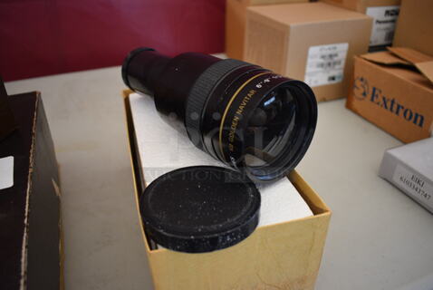 DO Industries Golden Navitar 6"-9" f/3.5 Lens. 3.5x3.5x9