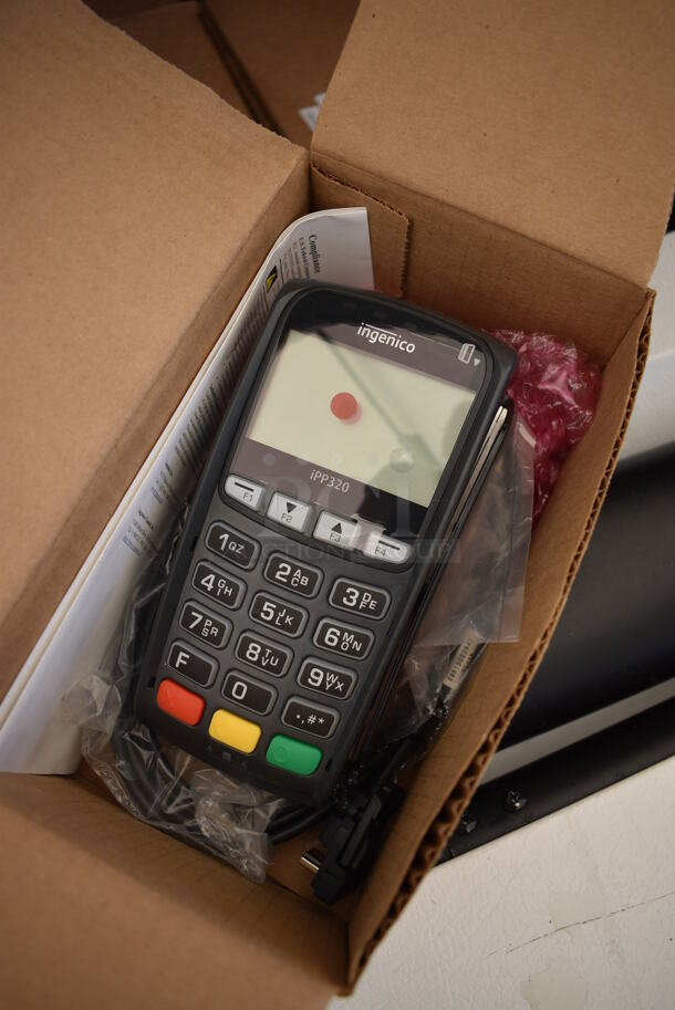 9 BRAND NEW IN BOX! Ingenico iPP320 Credit Card Readers. 3.5x6.5x1.5. 9 Times Your Bid! - Image 2 of 5