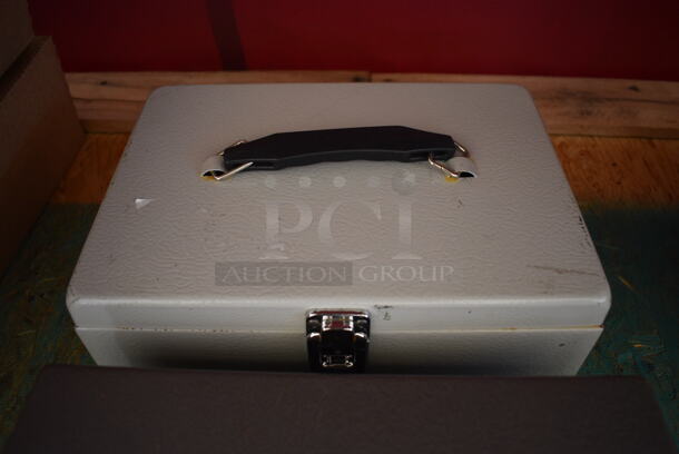 4 Various Boxes Including Metal Cash Boxes. Includes 12x9x2. 4 Times Your Bid! - Image 4 of 5