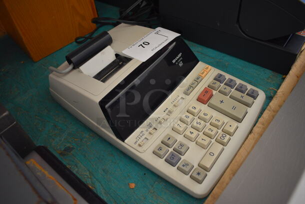 Sharp EL-1197PII Countertop Printing Calculator. 9x12.5x3 - Image 2 of 5